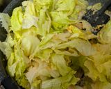 レタス🥬炒飯作り方4写真
