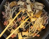 ベーコンと厚揚げのあんかけうどん作り方2写真