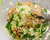 じゃがいもで作る納豆チヂミ　作り方2写真