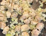 鶏肉ときのこの旨みたっぷり🍄チーズリゾット🧀✨作り方4写真