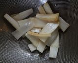 香り良し、本格時短派ウドの味噌汁作り方3写真