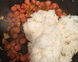 辛ラーメンオムライス キムチ＆ソーセージ作り方5写真