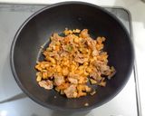 【新島学校給食】キムタクごはん作り方3写真