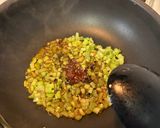 【作り置きふりかけ 】大根の葉茎のカツオ節炒め作り方3写真