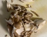 鶏肉ときのこのおだし香るペペロンチーノ作り方2写真