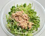 豆苗とツナの無限レンジおひたし作り方2写真