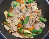 豚肉とオクラのさっぱり炒め✨作り方6写真