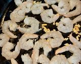 エビほうれん草トマトパスタ♪作り方4写真