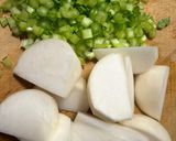 かぶと豆腐のやわらか味噌あん作り方1写真