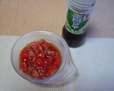 「青じそ」＋トマトのチキンカツサラダ作り方3写真