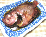 こんなに簡単　料亭の味　金目鯛の煮付け★作り方5写真