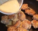 お手軽★　豚こま切れ肉で♪ポン照り肉団子作り方6写真
