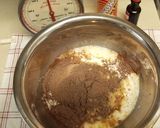 簡単＊おいしぃ♪バナナココア炊飯ケーキ♪作り方1写真