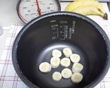 簡単＊おいしぃ♪バナナココア炊飯ケーキ♪作り方2写真