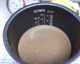 簡単＊おいしぃ♪バナナココア炊飯ケーキ♪作り方3写真