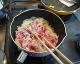 豚薄切り肉のカレー佃煮作り方3写真