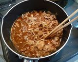 豚薄切り肉のカレー佃煮作り方4写真