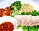 韓国チョジャンで食べる 茹で豚作り方5写真
