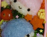 ☆青キャラ弁あつまれ！おいしい青いご飯☆作り方14写真
