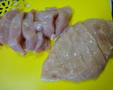 青じそチキン南蛮丼♪作り方1写真