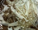 ＊ホタテとキノコの炊き込みご飯＊作り方1写真