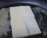 餅ピザ★チーズ明太作り方1写真