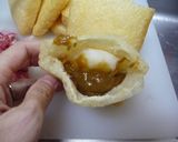 半端に余ったカレーで☆カレーもち巾着作り方2写真