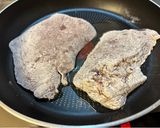 レバーステーキ、ねぎソース。作り方2写真