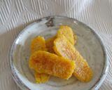 離乳食中期マッシュりんごの手づかみお焼き作り方7写真