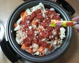 野菜と缶詰でつくる簡単トマト鍋作り方6写真