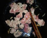 豚肉と白菜の甘酢炒め作り方3写真