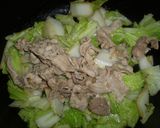 豚肉と白菜の甘酢炒め作り方5写真