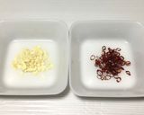夏に食べたい旨辛ナスの坦々豆乳そうめん作り方1写真