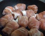 簡単！食べるスープ⁈ミニトマトの豚肉巻き作り方5写真