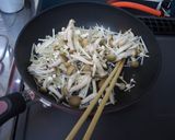 ポークソテーのきのこクリーム煮作り方4写真