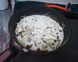 ポークソテーのきのこクリーム煮作り方5写真