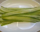 サーモンとポテトのキュウリ巻き一口サラダ作り方3写真
