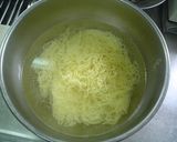 焼きそばの保存　（市販の蒸し焼きそば）作り方5写真