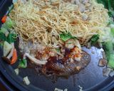 あさり焼きそば　ホットプレートで作り方8写真
