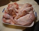 鶏スープからつくる中華粥作り方1写真