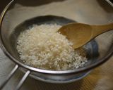 鶏スープからつくる中華粥作り方5写真