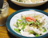 ヘルシー！蒸しささみの青じそ豆乳ドレ♪作り方7写真