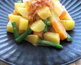和風♪青じそ香る温サラダ作り方7写真