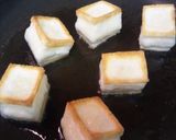揚げ餅でもない？焼き揚げ餅！鰹節のせ作り方2写真