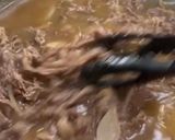 ぶっかけ肉うどん🍜😋甘辛牛肉が旨い🍖作り方4写真