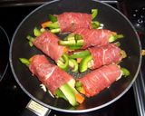 たっぷり野菜の肉巻き作り方4写真