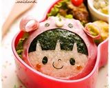うさぎ頭巾の女の子*キャラ弁作り方7写真