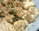 ツナと豆腐の胡麻炒め。作り方5写真