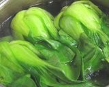 ✿乙な味！イカと青梗菜のピリ辛胡麻和え作り方2写真