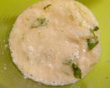 チーズと豆腐のとろろ蒸し作り方2写真